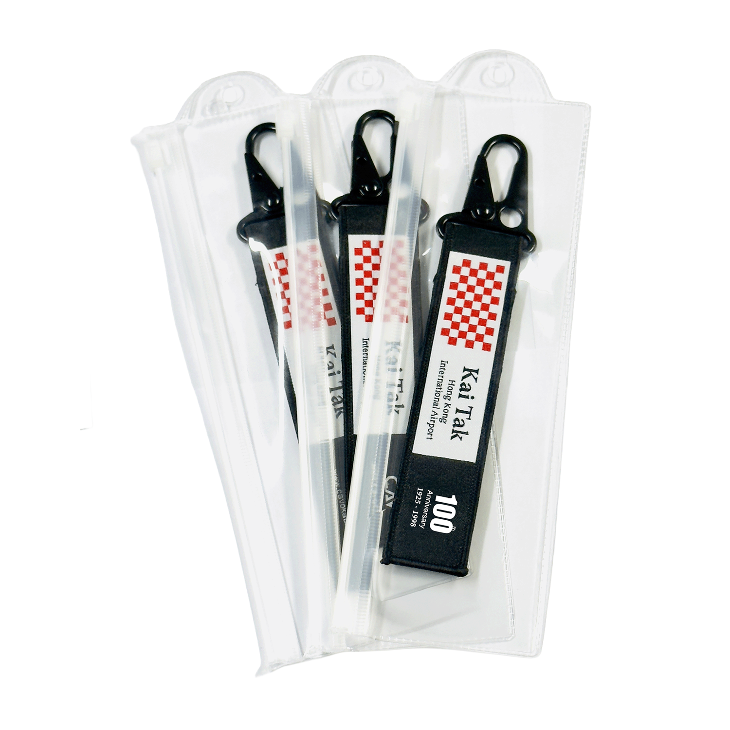 Kai Tak Checkerboard Approach Keychain